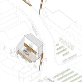 プランニング時のイメージ図。外とのつながりを感じつつ、家族が憩える邸内の様子が伝わってくる