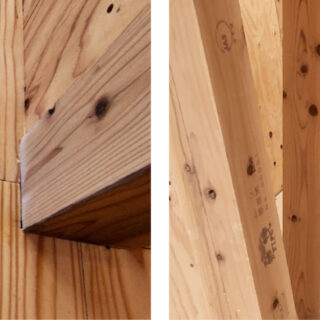 床の一角に配管や配線を集め、ビスで留めた。メンテナンスしやすさにもとことんこだわったと白坂さん