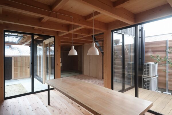 京都の中心部に誕生した、手頃な価格の町家 借地に注文住宅という、新たな発想で実現