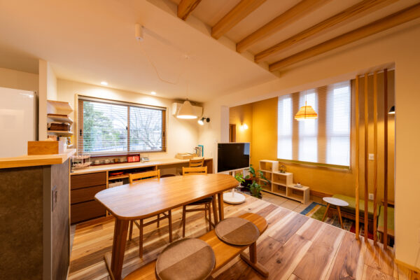 これからの生活に合わせたリノベーション。動線と仕切りの変更で居心地も、使い勝手も