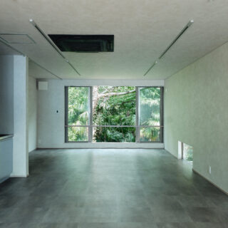 森棟にある、全入居者向けの共用スペース。3棟全て、1階で飲食店を行う場合はこの共用スペースのトイレを利用可能。それぞれの住戸では水まわりのプライバシーを守ることができる