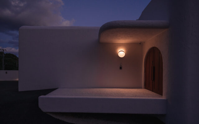 道路側に面したエントランス